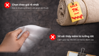 3 SAI LẦM KHI CHỌN VẢI MÀ CHỦ XƯỞNG CẦN TRÁNH ĐỂ SẢN XUẤT ỔN ĐỊNH! 58 3 SAI LẦM KHI CHỌN VẢI MÀ CHỦ XƯỞNG CẦN TRÁNH ĐỂ SẢN XUẤT ỔN ĐỊNH!